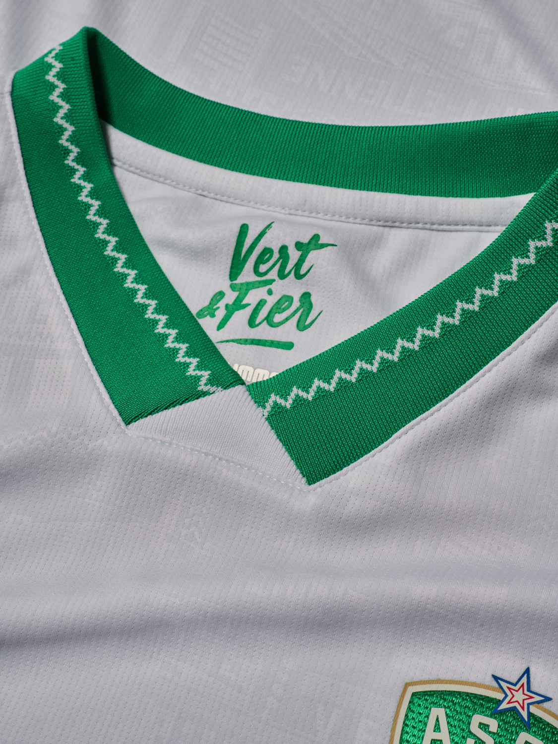 ASSE 25/26 AWAY JERSEY S/S, WHITE, packshot