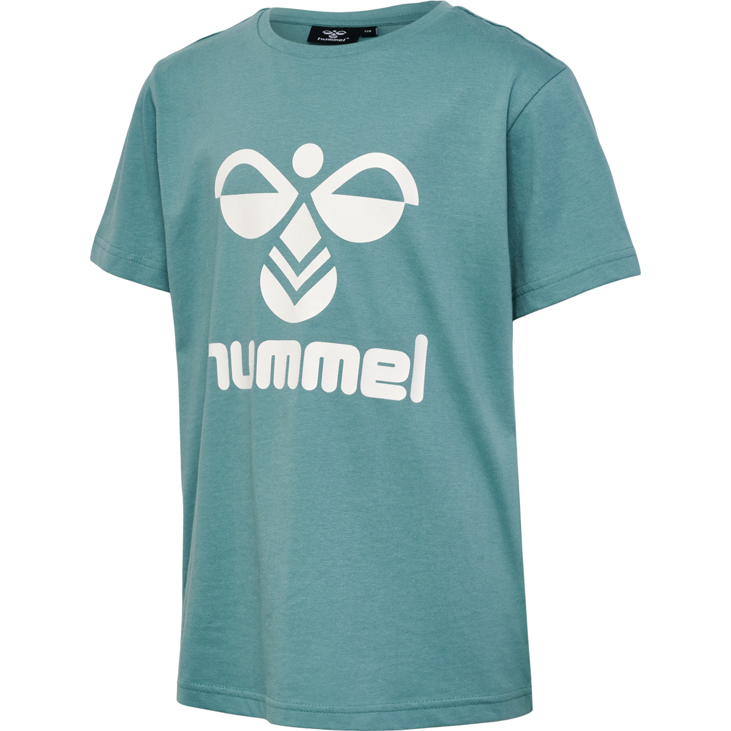 hmlTRES T-SHIRT S/S 2-PK, MINERAL BLUE/DECO ROSE, packshot