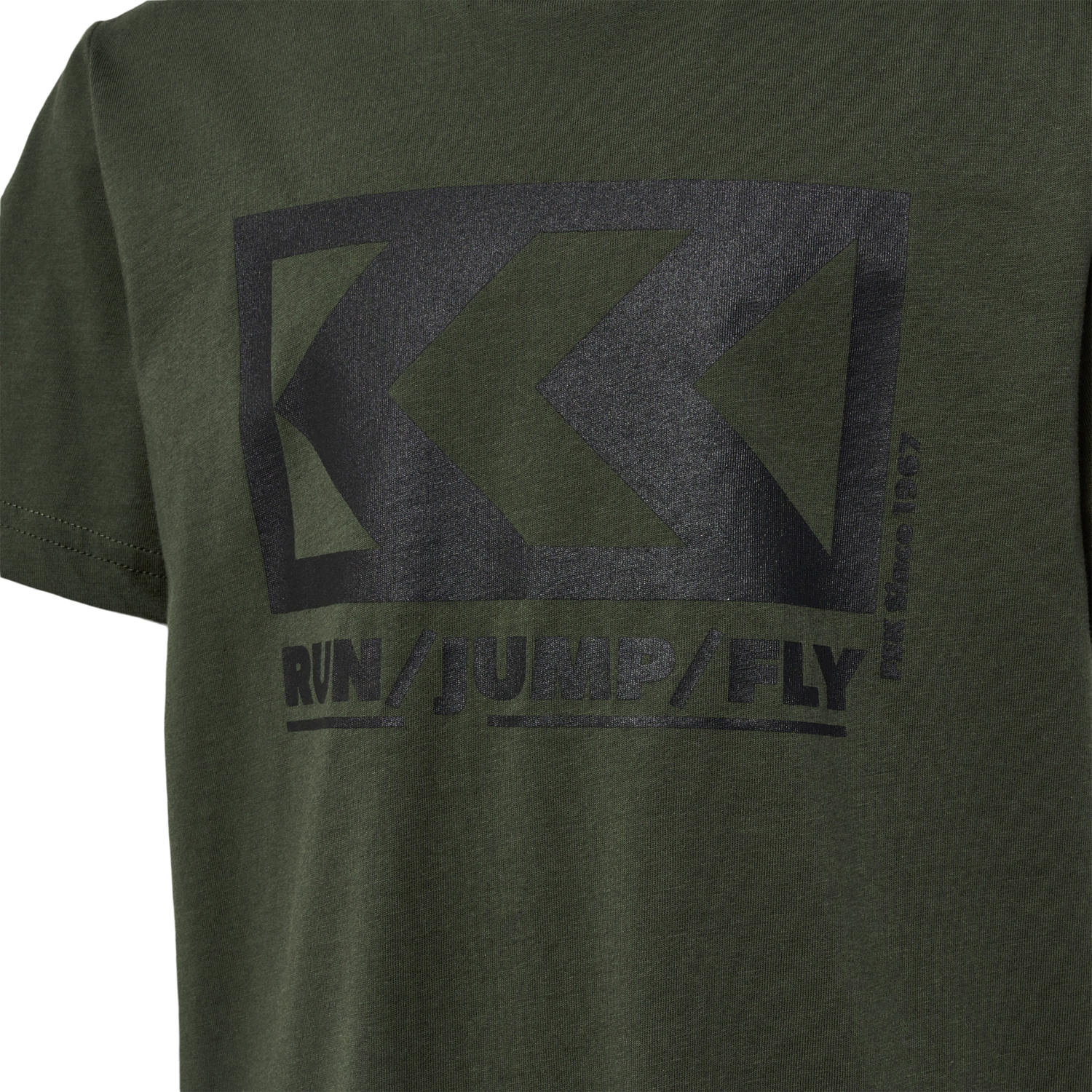 hmlFSK LOW T-SHIRT S/S, FOREST NIGHT, packshot