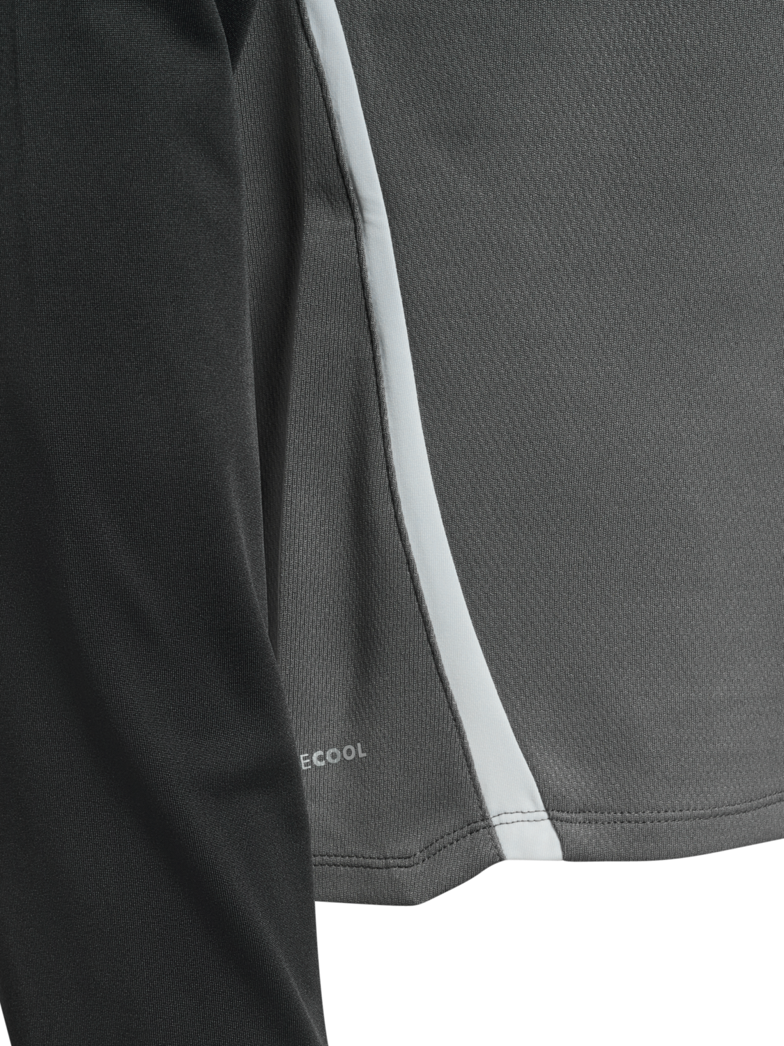 hmlLEAD 2.0 HALF ZIP, STEEL GRAY/ASPHALT, packshot