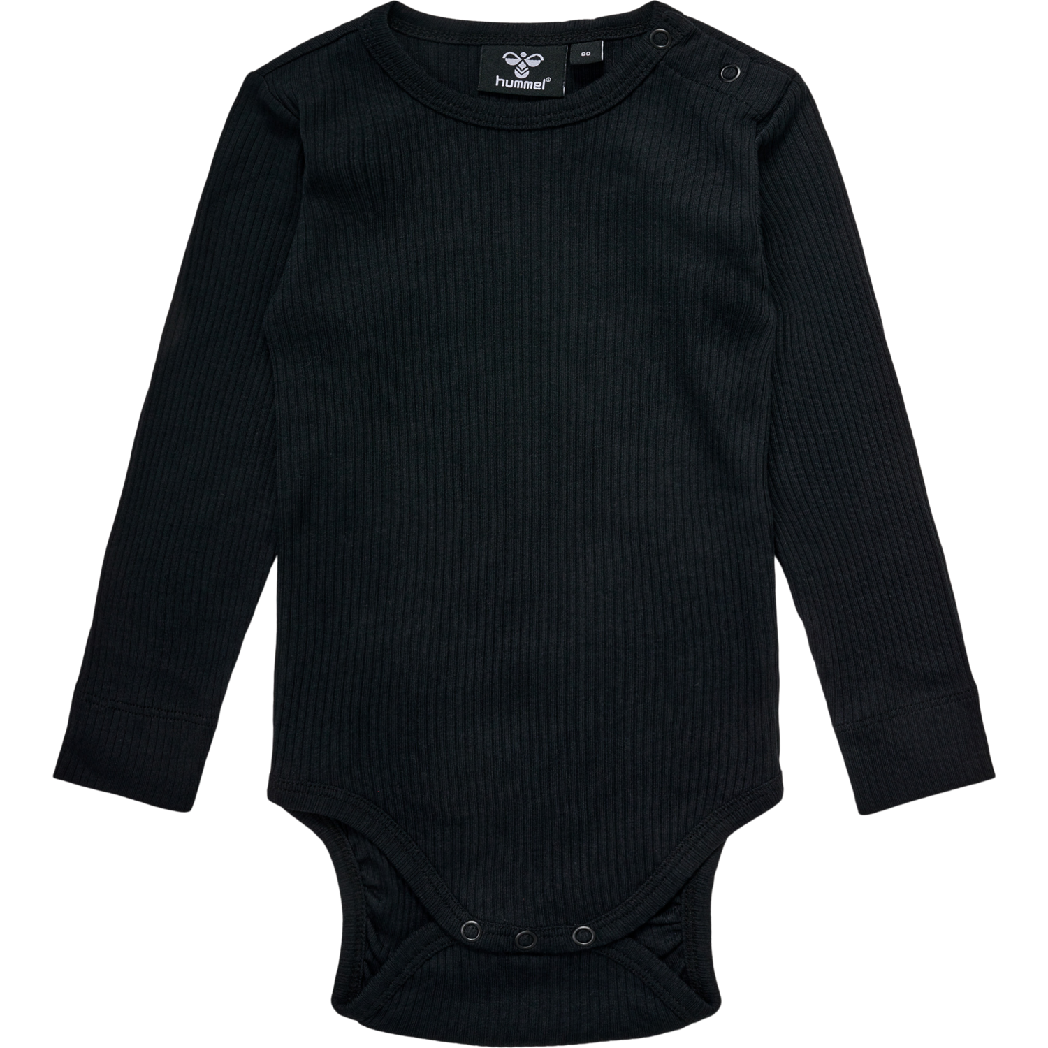 hmlRENE BODY L/S, BLACK, packshot