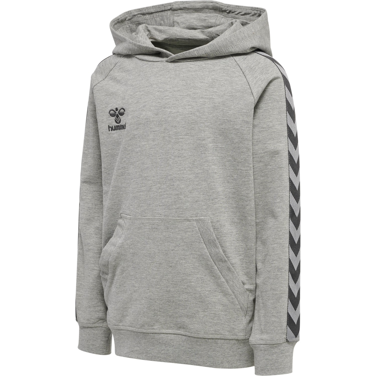 hmlMOVE KIDS CLASSIC HOODIE, GREY MELANGE, packshot
