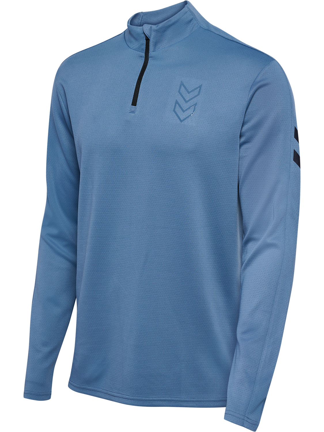 hmlACTIVE PL HALF ZIP, CORONET BLUE, packshot