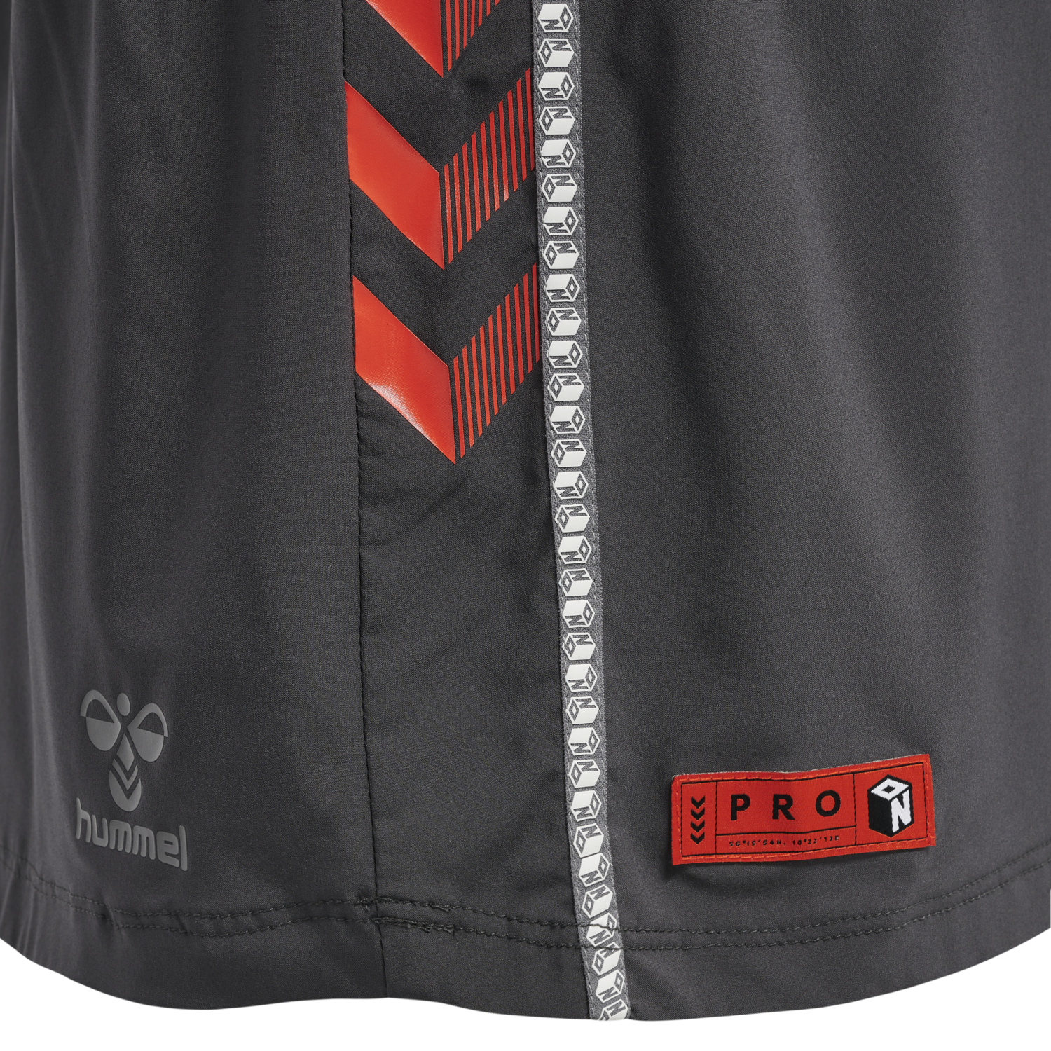 hmlPRO GRID GAME SKIRT, FORGED IRON, packshot