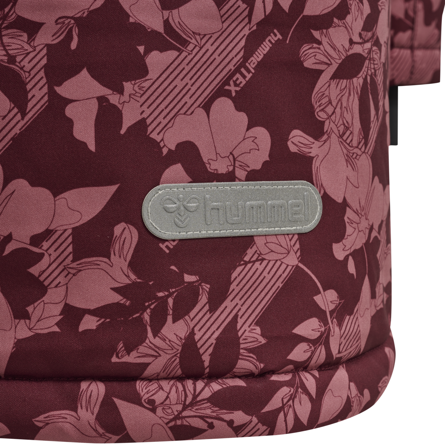 hmlALMA TEX COAT, WINDSOR WINE, packshot