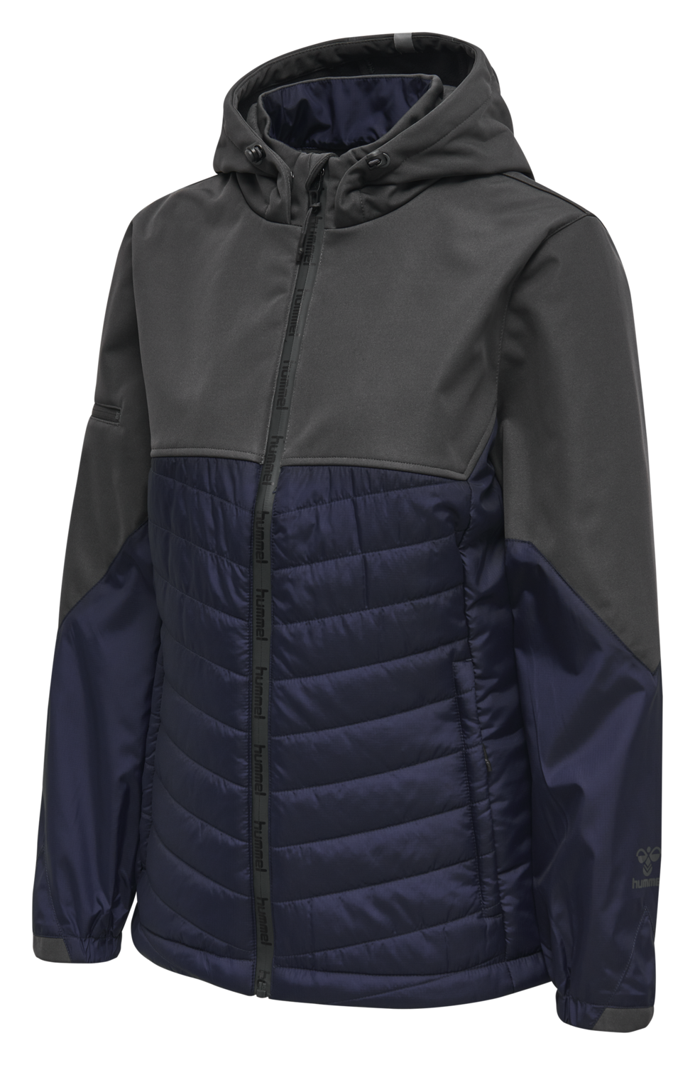 hmlNORTH HYBRID JACKET WOMAN, ASPHALT, packshot