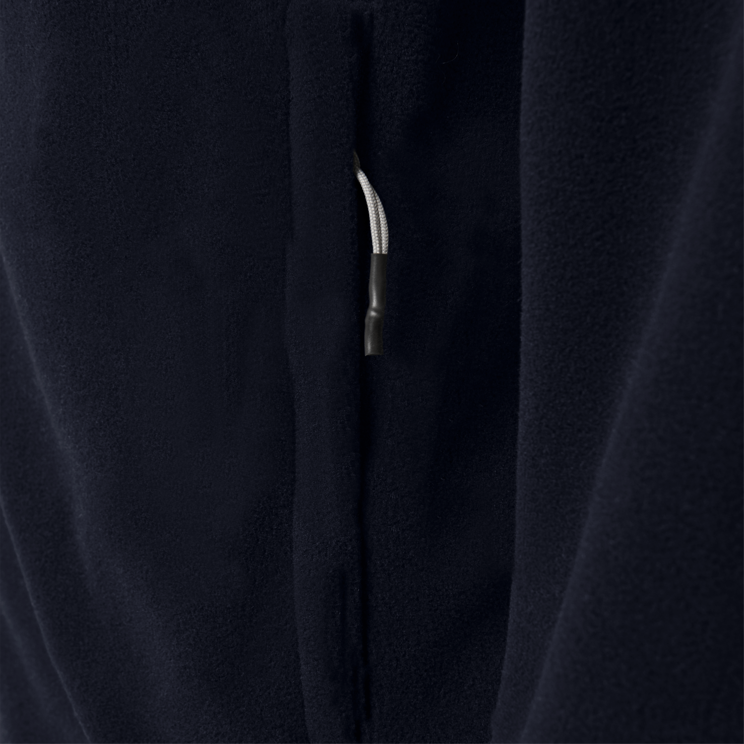 hmlNORTH FULL ZIP FLEECE JACKET, MARINE, packshot