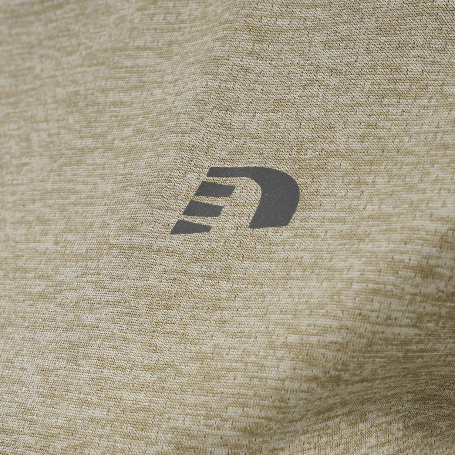 WOMEN STATEMENT T-SHIRT S/S, WINTER TWIG MELANGE, packshot