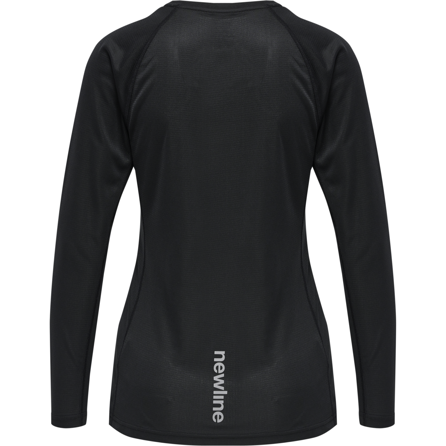 WOMEN CORE RUNNING T-SHIRT L/S, BLACK, packshot