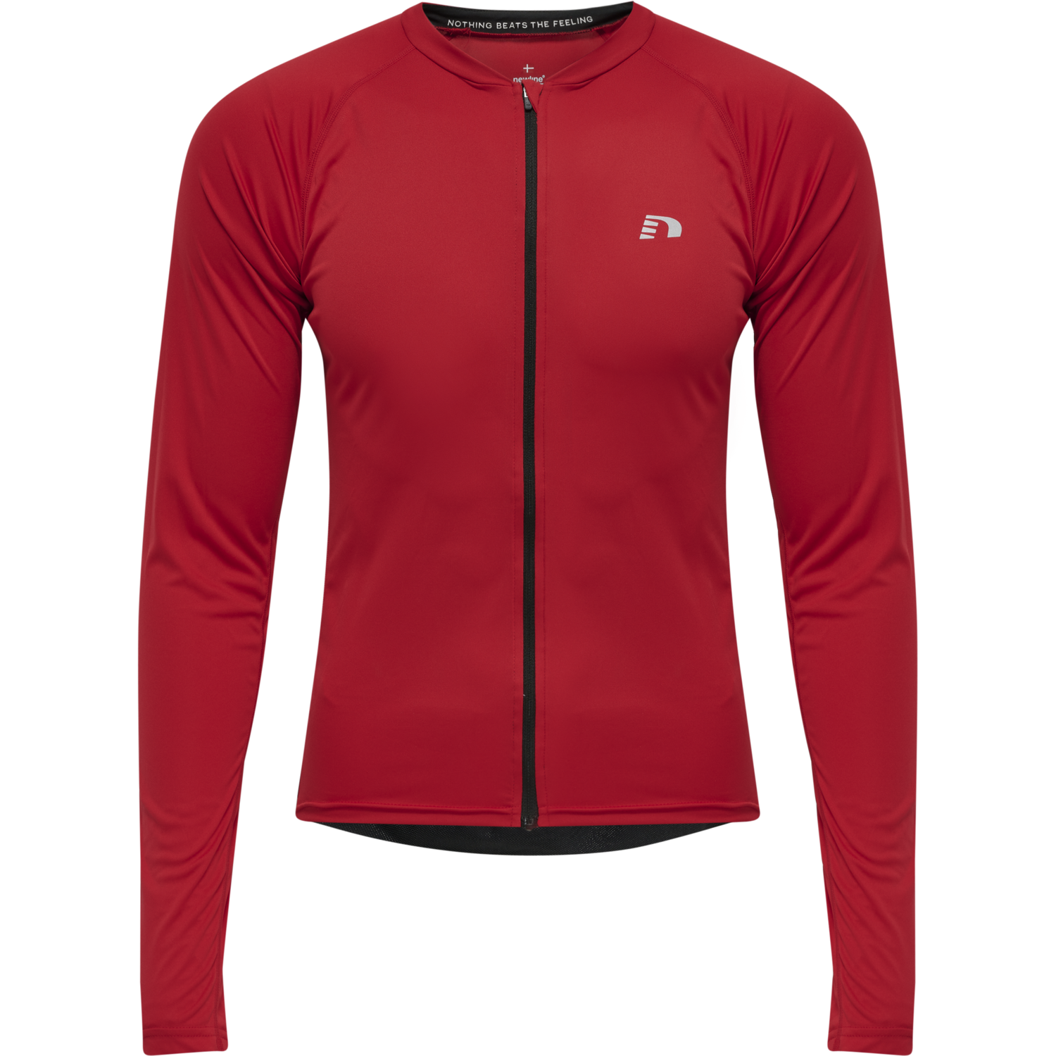 MENS CORE BIKE L/S JERSEY, TANGO RED, packshot