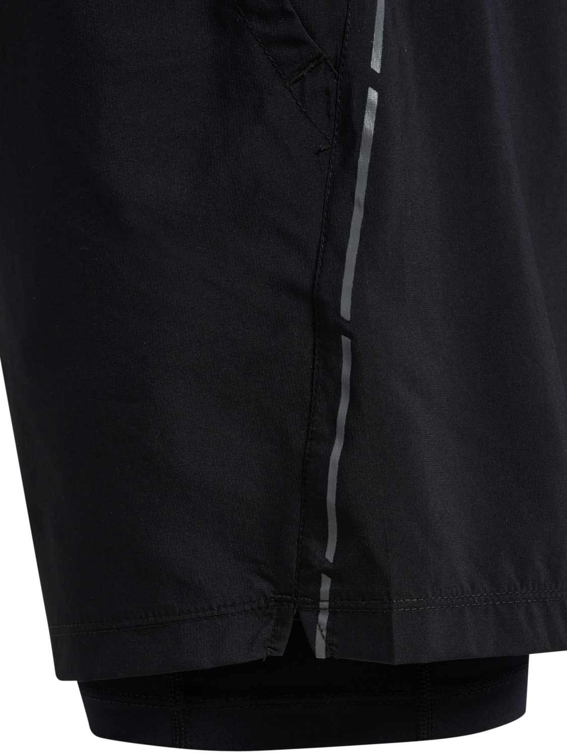 nwlFAST 2IN1 SHORTS, BLACK, packshot