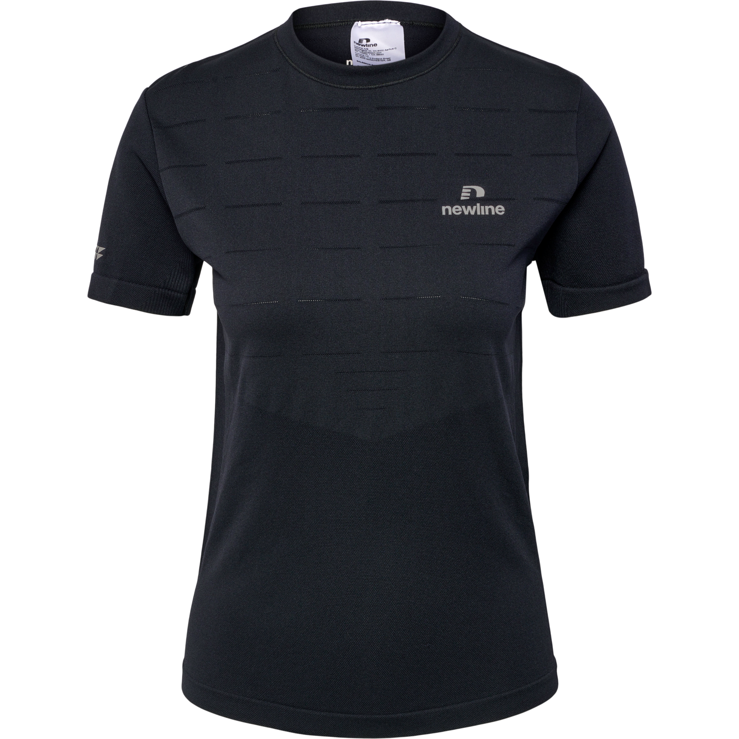 nwlRIVERSIDE SEAMLESS T-SHIRT S/S W, BLACK, packshot