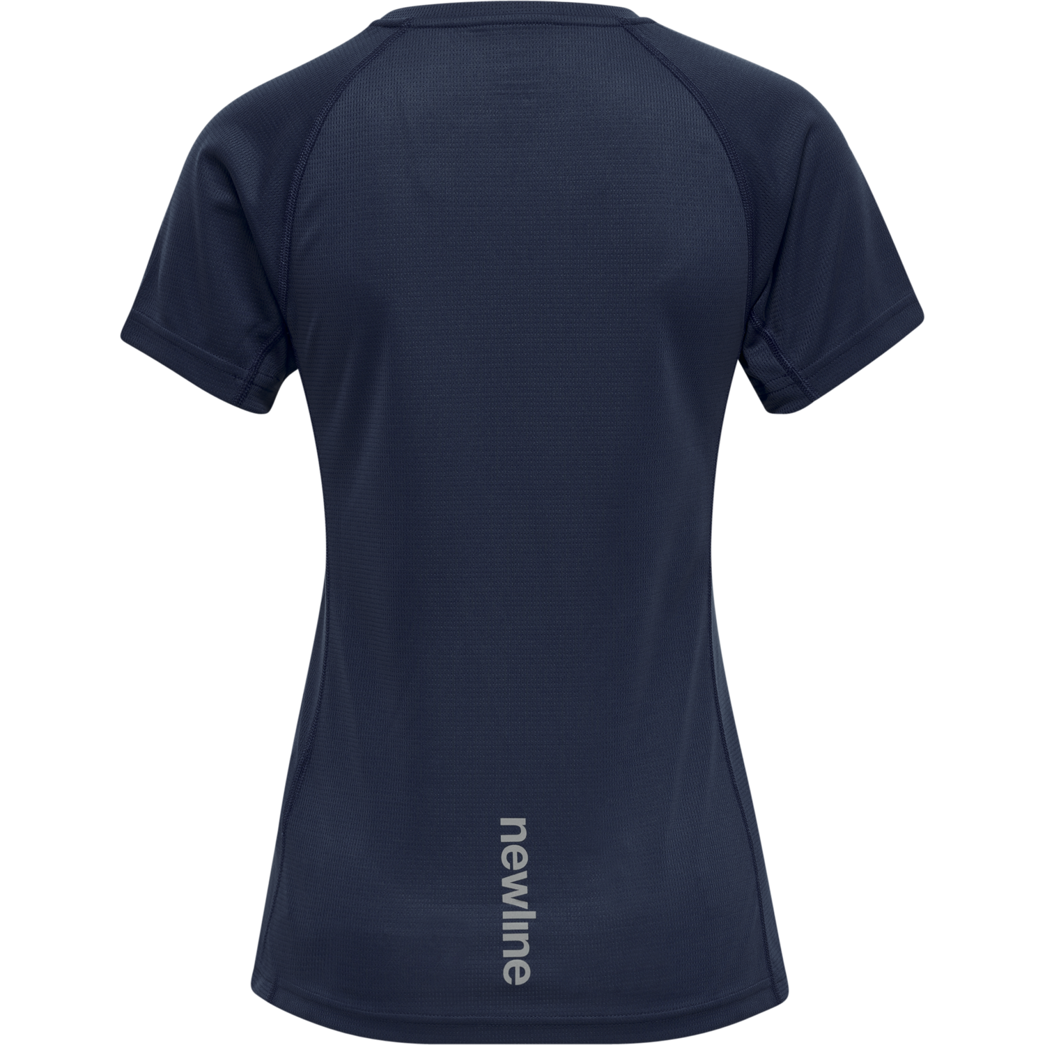 WOMEN CORE RUNNING T-SHIRT S/S, BLACK IRIS, packshot