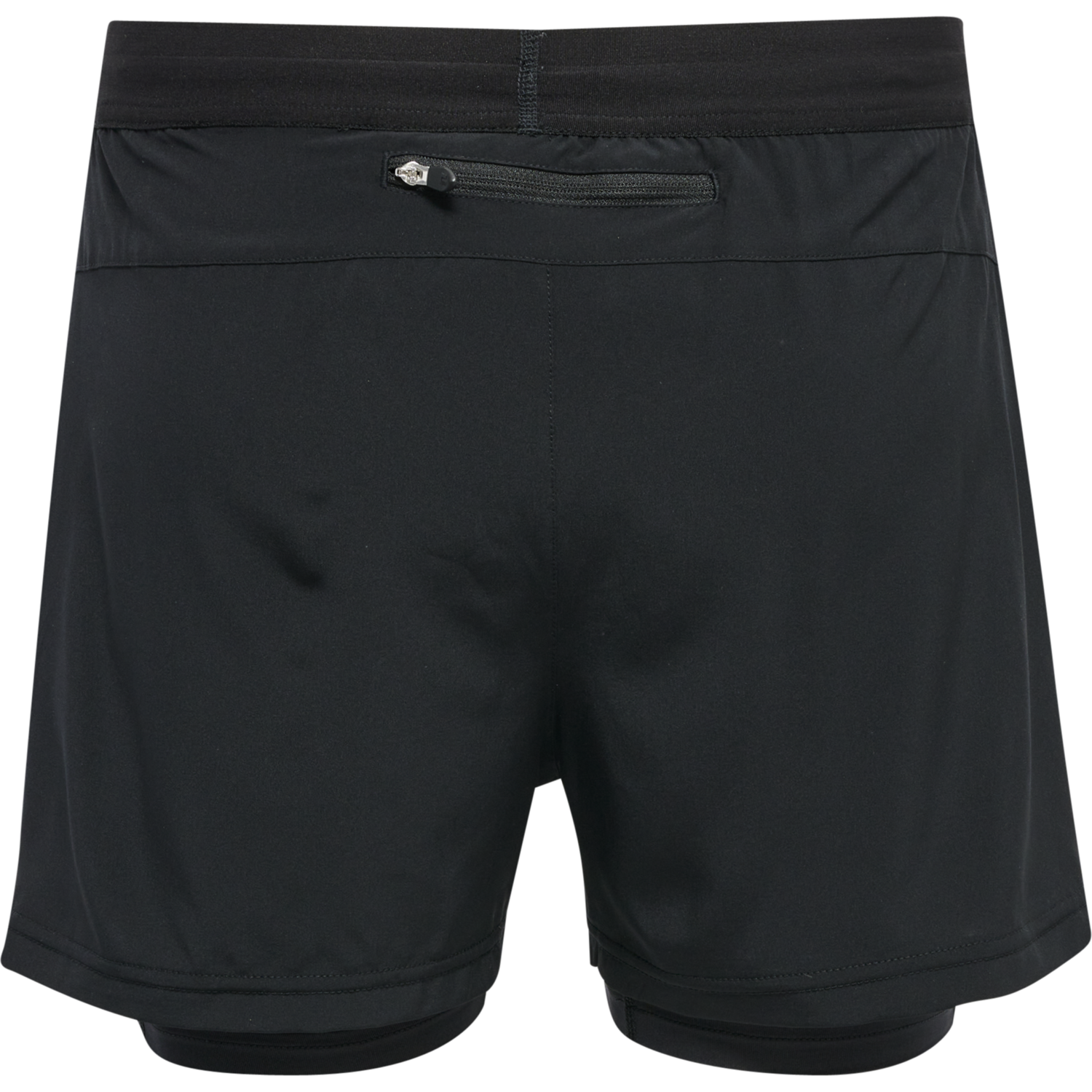 WOMEN'S CORE 2-IN-1 SHORTS, BLACK, packshot